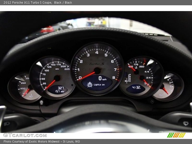  2012 911 Turbo S Coupe Turbo S Coupe Gauges