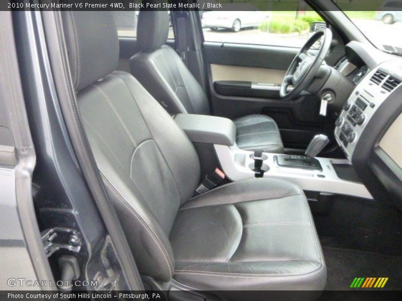 Black Pearl Slate Metallic / Black 2010 Mercury Mariner V6 Premier 4WD