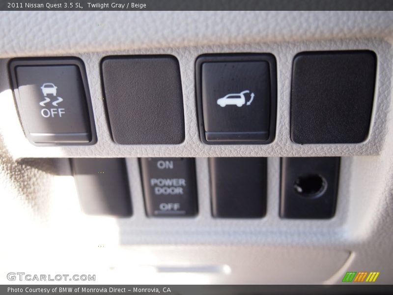 Twilight Gray / Beige 2011 Nissan Quest 3.5 SL