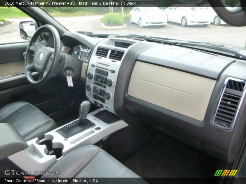 Black Pearl Slate Metallic / Black 2010 Mercury Mariner V6 Premier 4WD