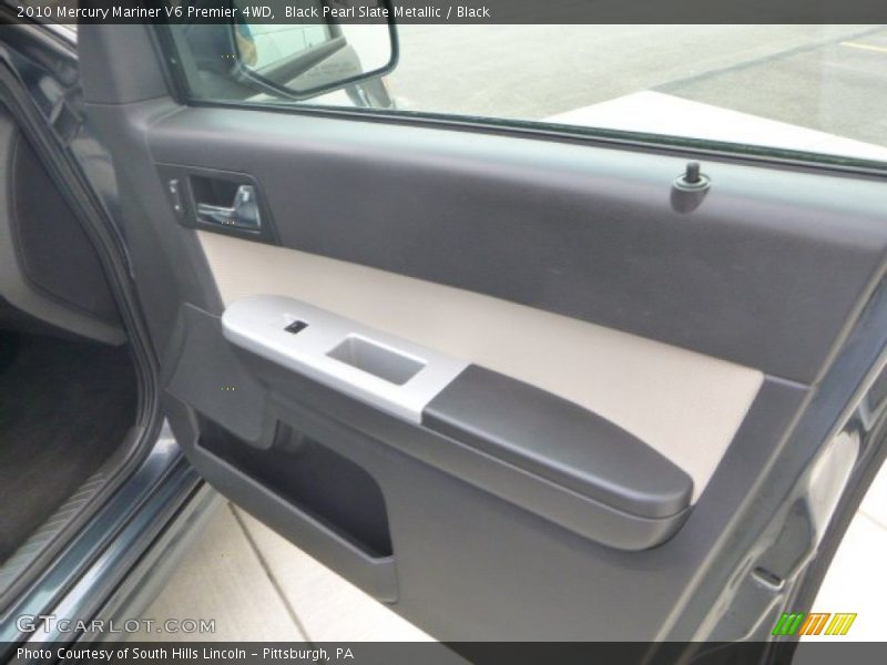 Black Pearl Slate Metallic / Black 2010 Mercury Mariner V6 Premier 4WD