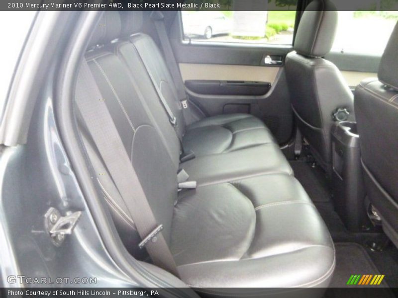 Black Pearl Slate Metallic / Black 2010 Mercury Mariner V6 Premier 4WD