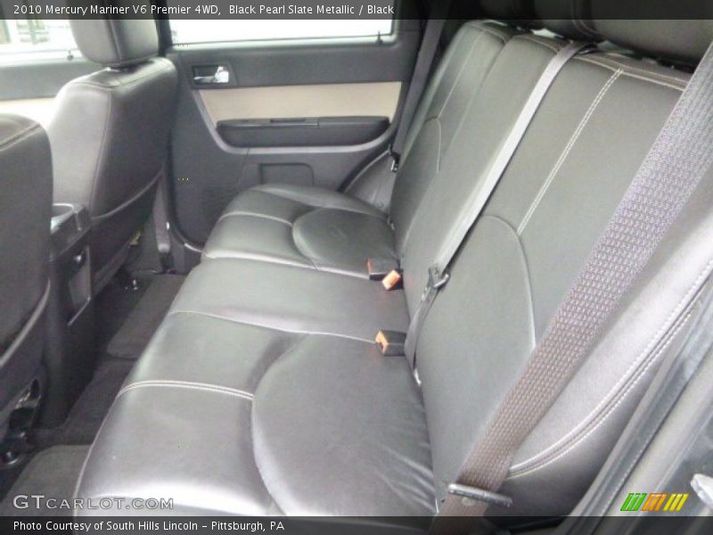 Black Pearl Slate Metallic / Black 2010 Mercury Mariner V6 Premier 4WD