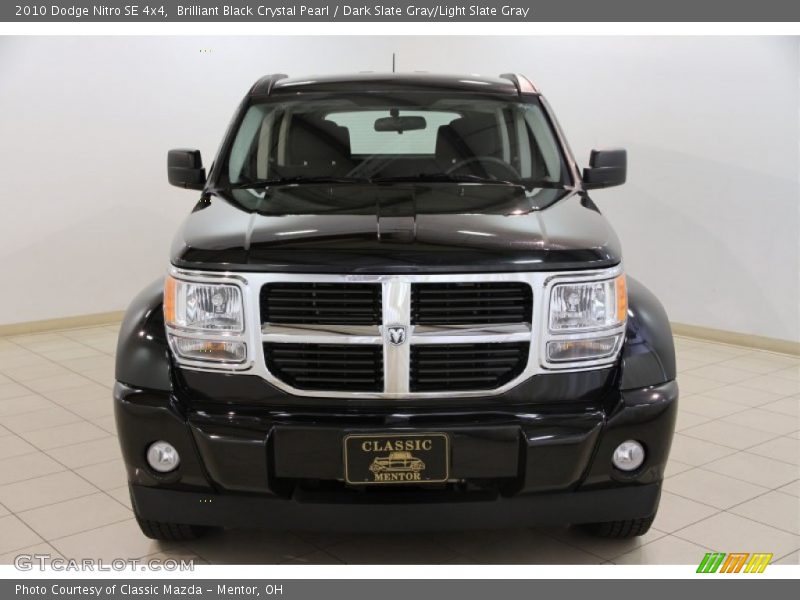 Brilliant Black Crystal Pearl / Dark Slate Gray/Light Slate Gray 2010 Dodge Nitro SE 4x4