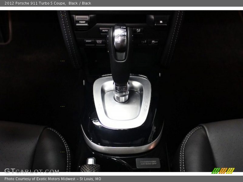  2012 911 Turbo S Coupe 7 Speed PDK Dual-Clutch Automatic Shifter