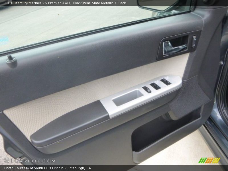 Black Pearl Slate Metallic / Black 2010 Mercury Mariner V6 Premier 4WD
