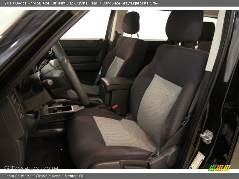 Brilliant Black Crystal Pearl / Dark Slate Gray/Light Slate Gray 2010 Dodge Nitro SE 4x4