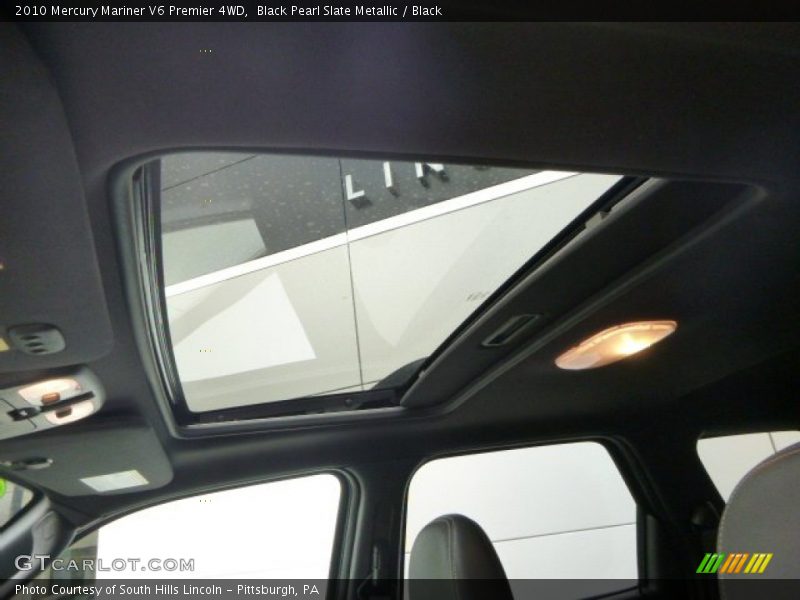 Black Pearl Slate Metallic / Black 2010 Mercury Mariner V6 Premier 4WD