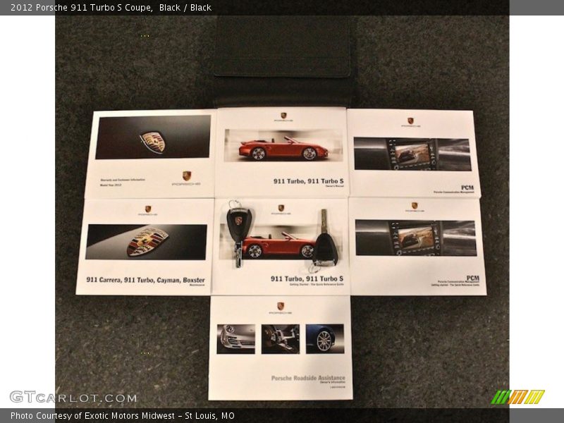 Books/Manuals of 2012 911 Turbo S Coupe