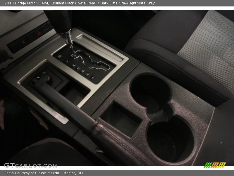 Brilliant Black Crystal Pearl / Dark Slate Gray/Light Slate Gray 2010 Dodge Nitro SE 4x4