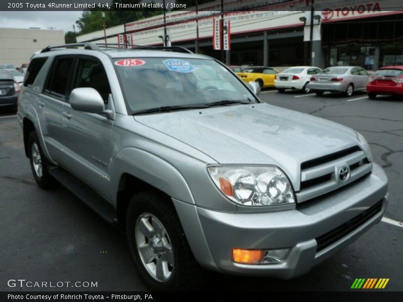 Titanium Metallic / Stone 2005 Toyota 4Runner Limited 4x4
