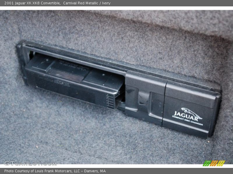 Carnival Red Metallic / Ivory 2001 Jaguar XK XK8 Convertible