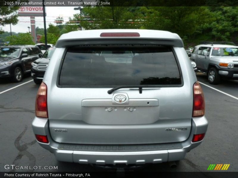 Titanium Metallic / Stone 2005 Toyota 4Runner Limited 4x4