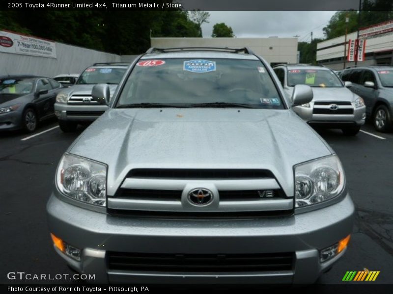 Titanium Metallic / Stone 2005 Toyota 4Runner Limited 4x4