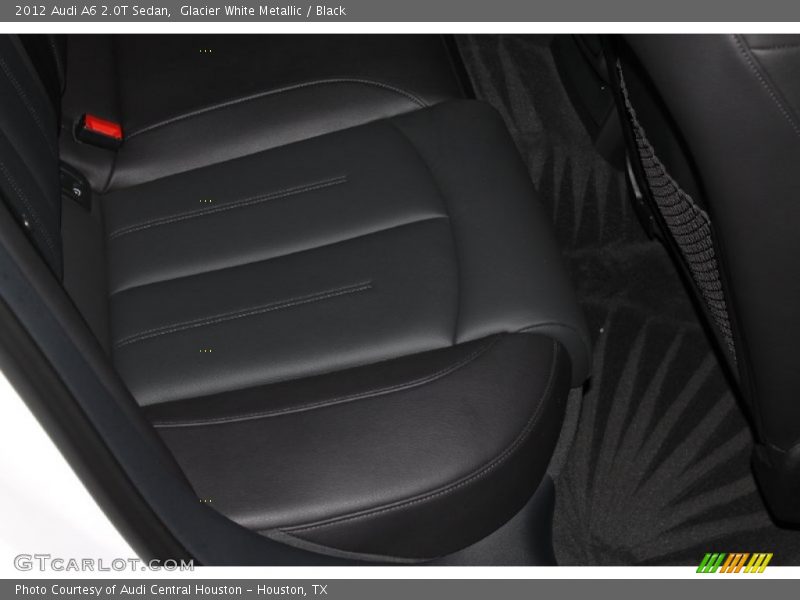Glacier White Metallic / Black 2012 Audi A6 2.0T Sedan