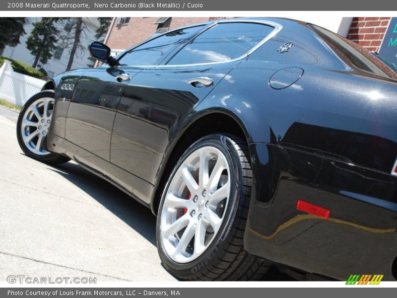 Nero Carbonio (Black Metallic) / Cuoio 2008 Maserati Quattroporte