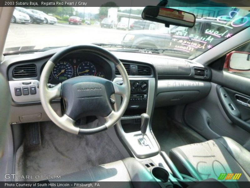 Regatta Red Pearl / Gray 2003 Subaru Baja
