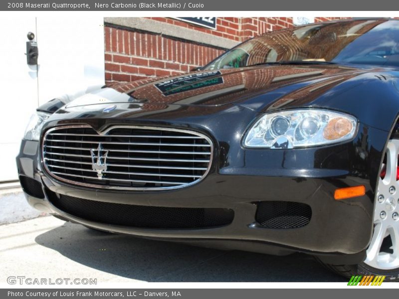 Nero Carbonio (Black Metallic) / Cuoio 2008 Maserati Quattroporte