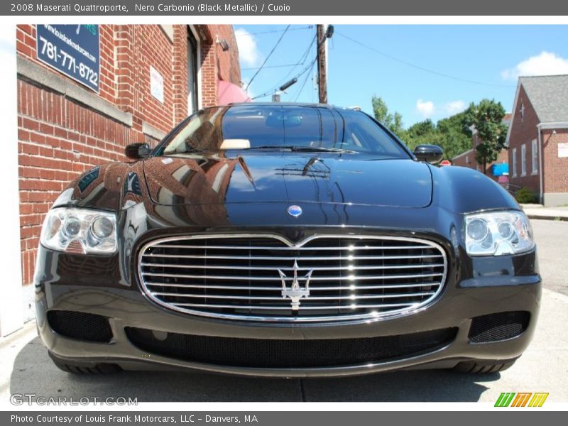 Nero Carbonio (Black Metallic) / Cuoio 2008 Maserati Quattroporte