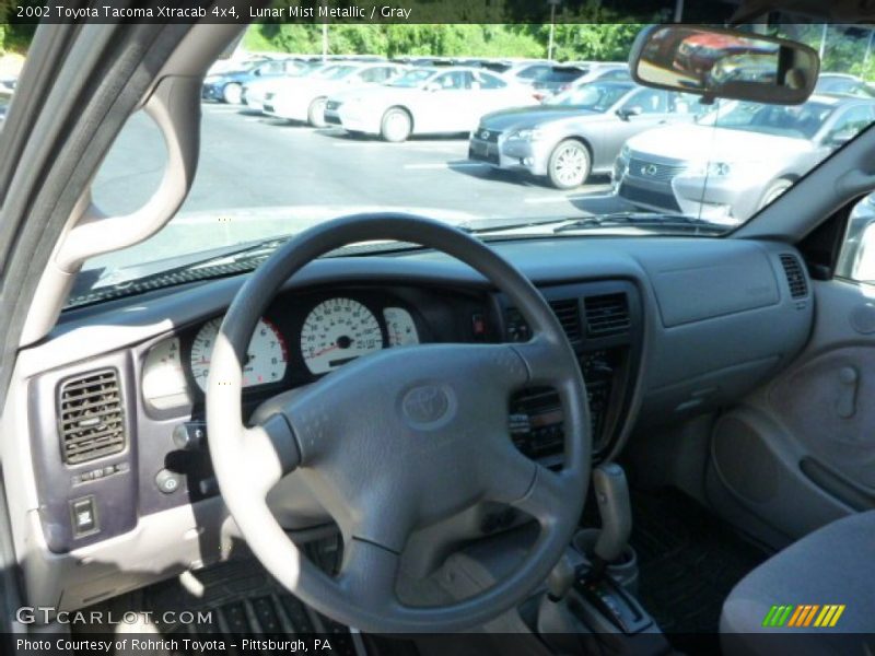 Lunar Mist Metallic / Gray 2002 Toyota Tacoma Xtracab 4x4