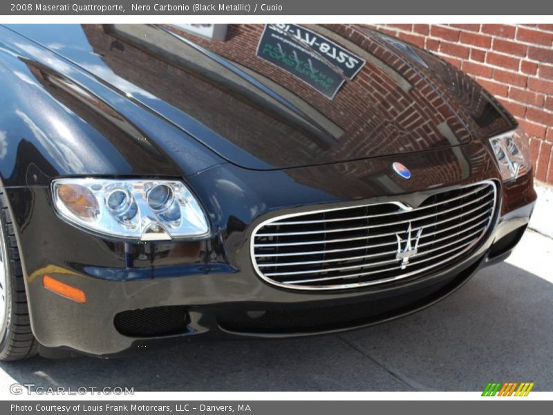 Nero Carbonio (Black Metallic) / Cuoio 2008 Maserati Quattroporte