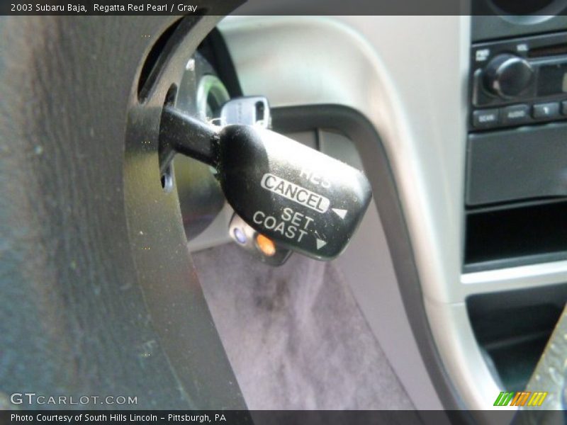 Regatta Red Pearl / Gray 2003 Subaru Baja