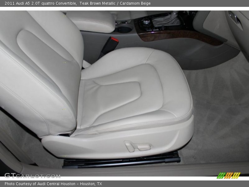 Teak Brown Metallic / Cardamom Beige 2011 Audi A5 2.0T quattro Convertible