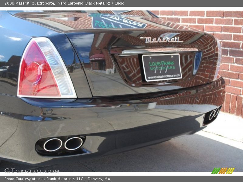 Nero Carbonio (Black Metallic) / Cuoio 2008 Maserati Quattroporte