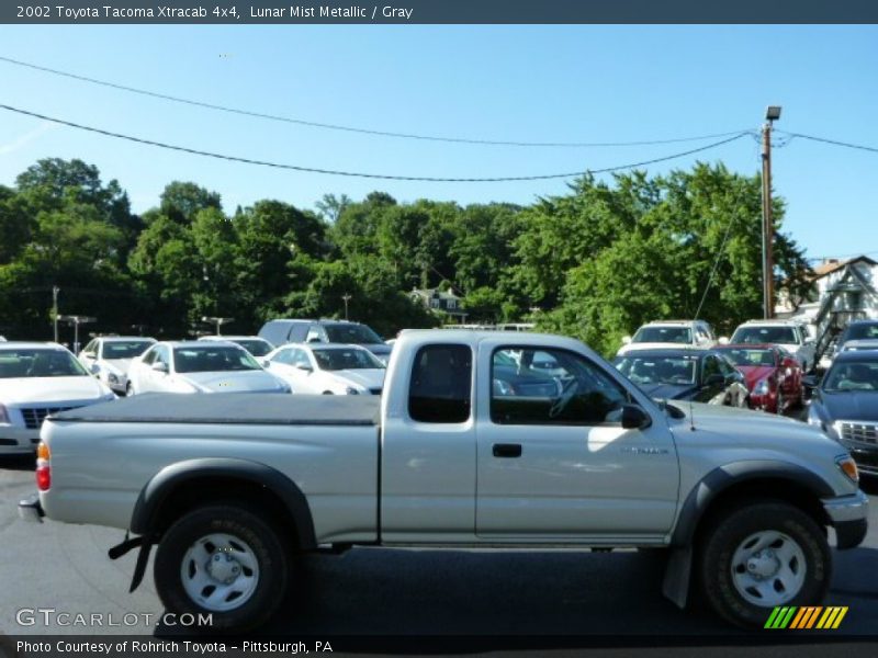Lunar Mist Metallic / Gray 2002 Toyota Tacoma Xtracab 4x4