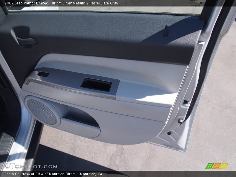 Bright Silver Metallic / Pastel Slate Gray 2007 Jeep Patriot Limited