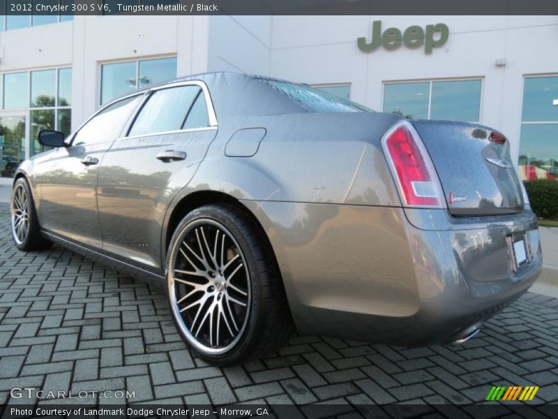 Tungsten Metallic / Black 2012 Chrysler 300 S V6