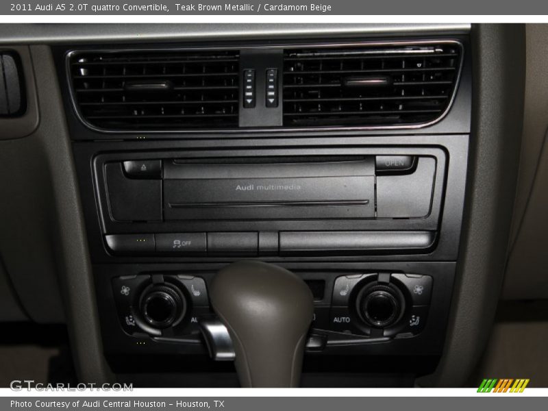 Teak Brown Metallic / Cardamom Beige 2011 Audi A5 2.0T quattro Convertible