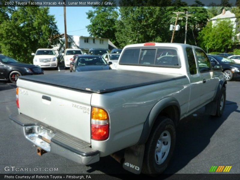 Lunar Mist Metallic / Gray 2002 Toyota Tacoma Xtracab 4x4