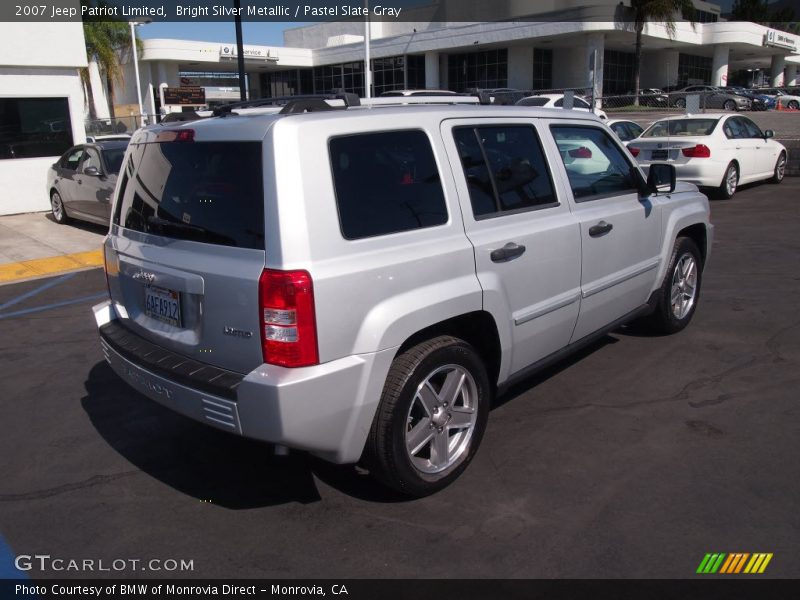 Bright Silver Metallic / Pastel Slate Gray 2007 Jeep Patriot Limited