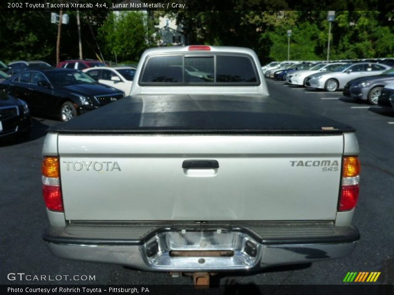 Lunar Mist Metallic / Gray 2002 Toyota Tacoma Xtracab 4x4