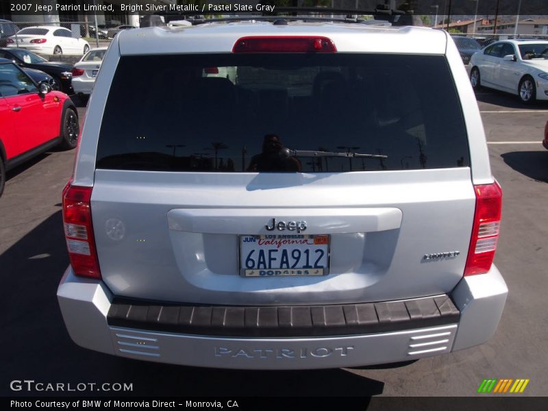 Bright Silver Metallic / Pastel Slate Gray 2007 Jeep Patriot Limited