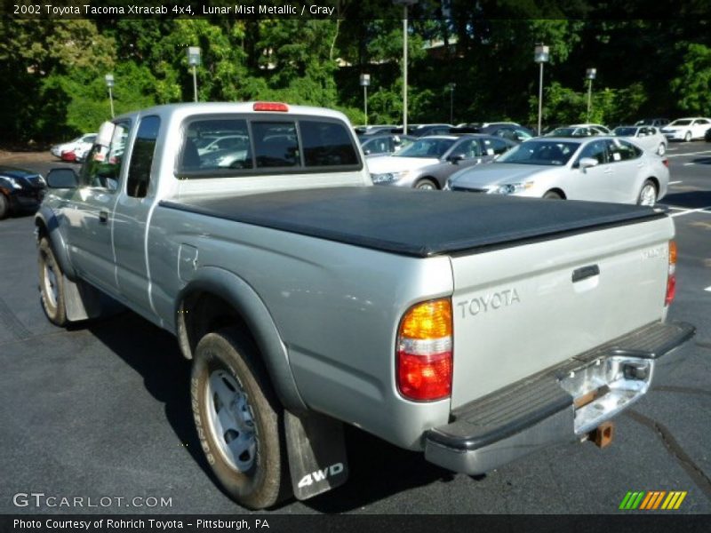 Lunar Mist Metallic / Gray 2002 Toyota Tacoma Xtracab 4x4