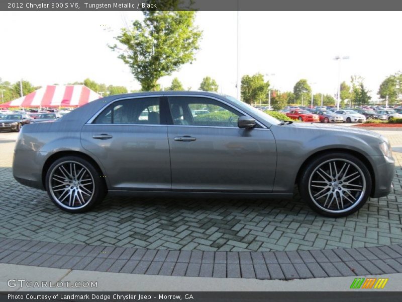 Tungsten Metallic / Black 2012 Chrysler 300 S V6