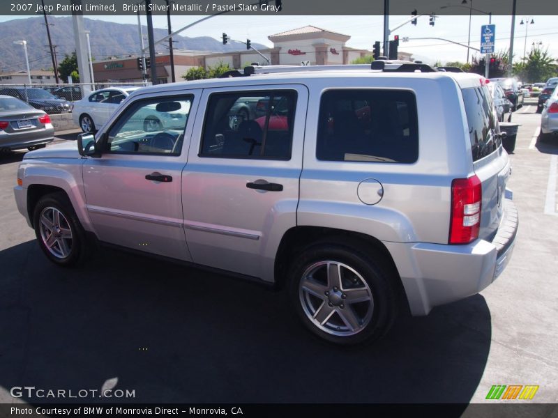 Bright Silver Metallic / Pastel Slate Gray 2007 Jeep Patriot Limited