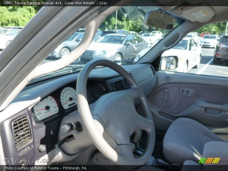 Lunar Mist Metallic / Gray 2002 Toyota Tacoma Xtracab 4x4