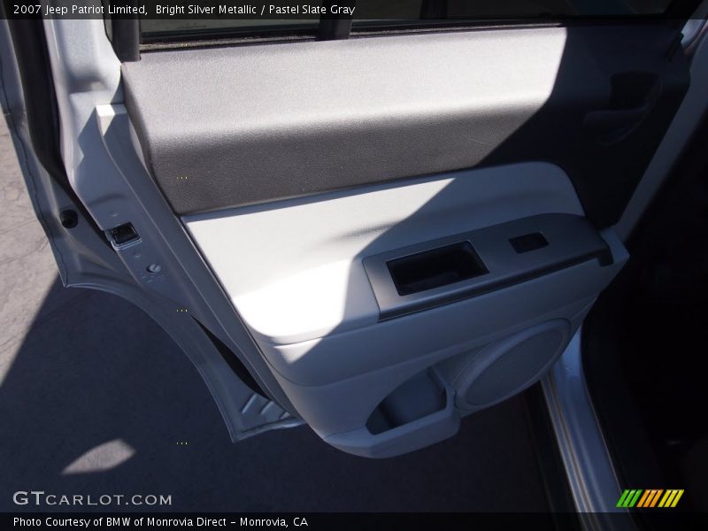 Bright Silver Metallic / Pastel Slate Gray 2007 Jeep Patriot Limited