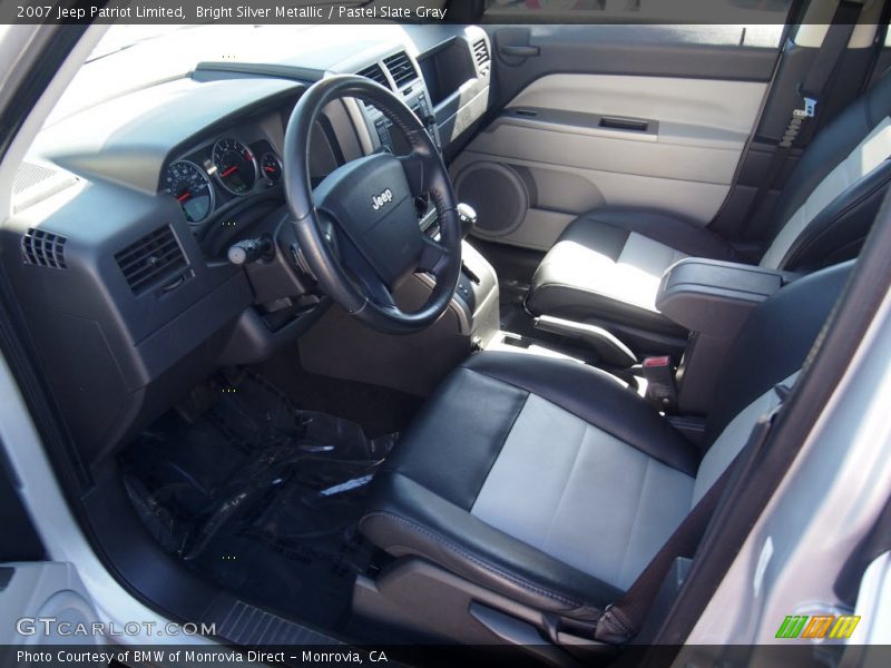 Bright Silver Metallic / Pastel Slate Gray 2007 Jeep Patriot Limited
