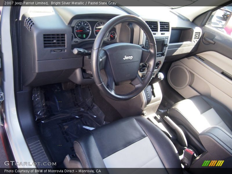 Bright Silver Metallic / Pastel Slate Gray 2007 Jeep Patriot Limited