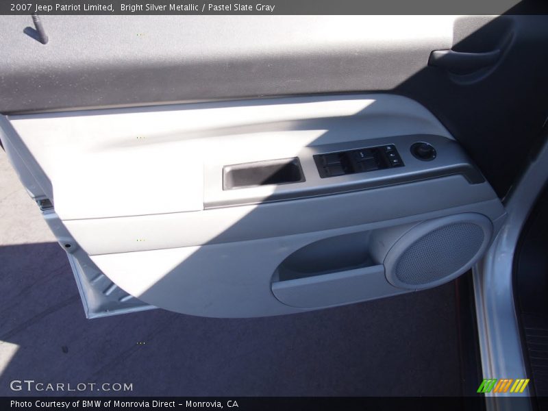 Bright Silver Metallic / Pastel Slate Gray 2007 Jeep Patriot Limited