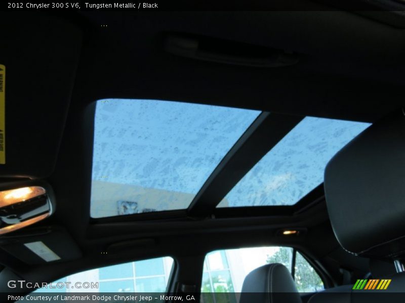 Tungsten Metallic / Black 2012 Chrysler 300 S V6