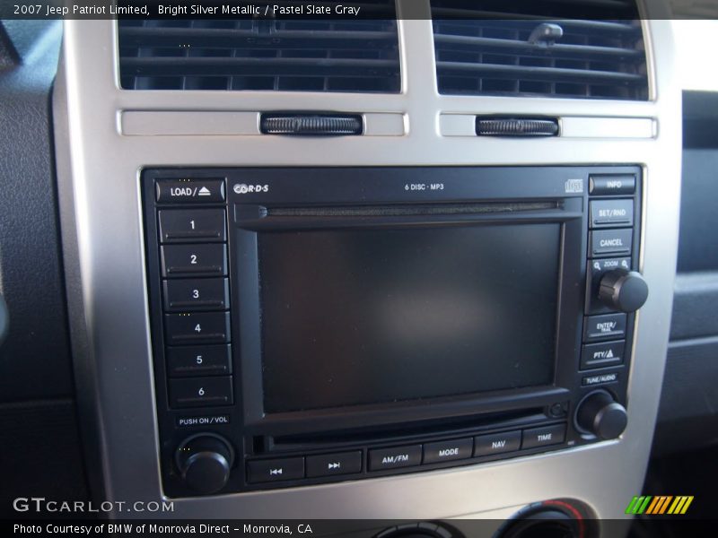 Bright Silver Metallic / Pastel Slate Gray 2007 Jeep Patriot Limited