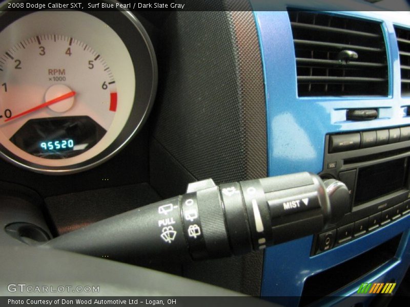 Surf Blue Pearl / Dark Slate Gray 2008 Dodge Caliber SXT