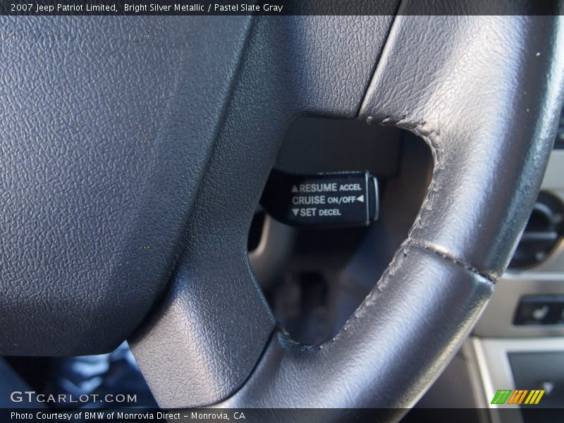 Bright Silver Metallic / Pastel Slate Gray 2007 Jeep Patriot Limited