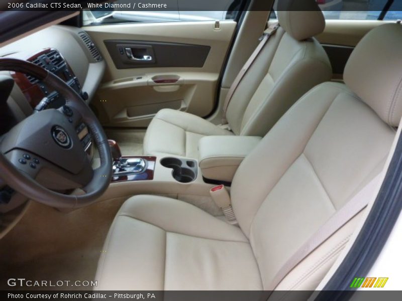 White Diamond / Cashmere 2006 Cadillac CTS Sedan