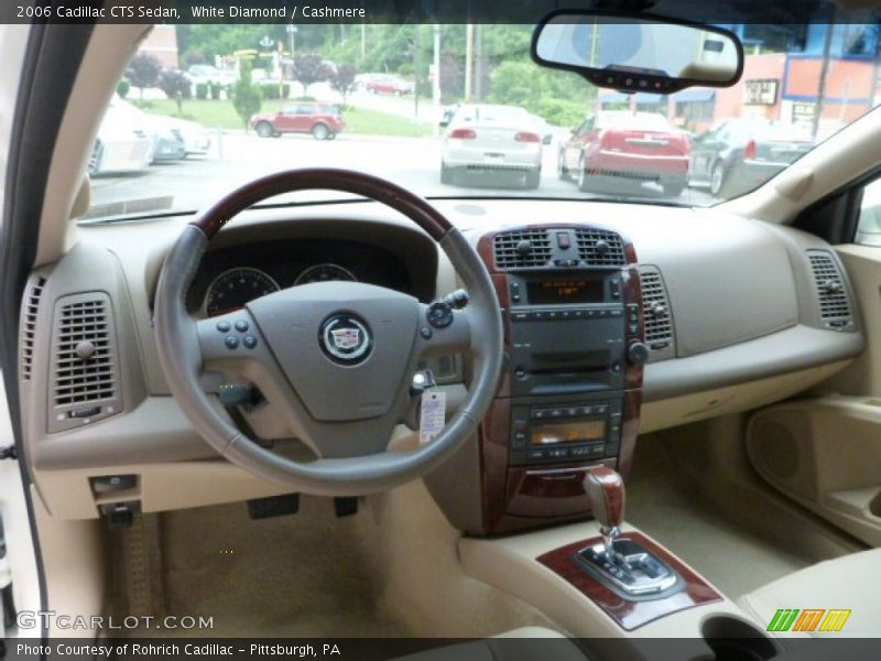 White Diamond / Cashmere 2006 Cadillac CTS Sedan